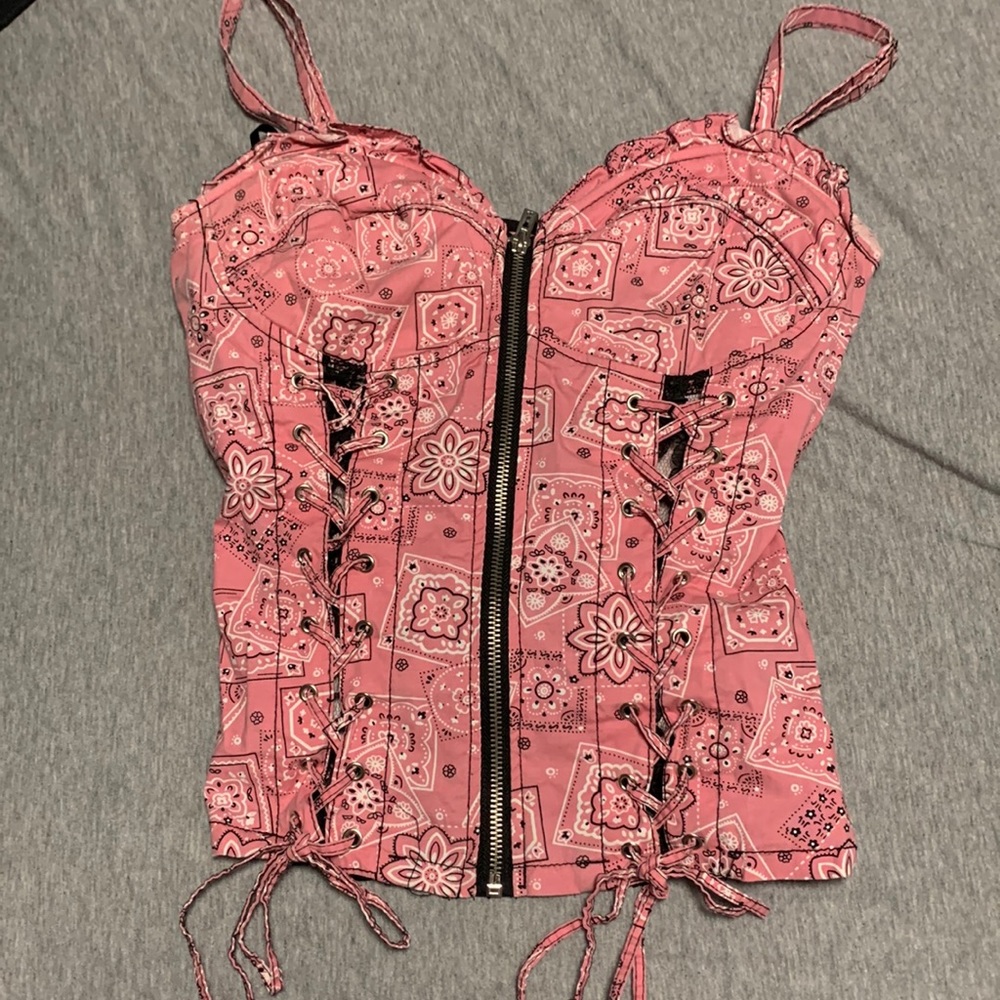Royal Bones Pink Corset
